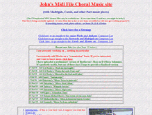 Tablet Screenshot of learnchoralmusic.co.uk